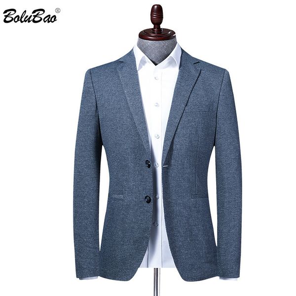 

bolubao новых людей blazer куртка удобная пром сплошной цвет мужской костюм высокого качества способа марка бизнес смокинг пиджаки мужской, White;black
