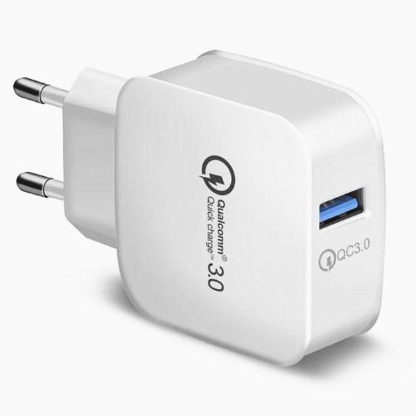 

qc 3.0 travel power adapter mobile phone charger quick charge eu standard
