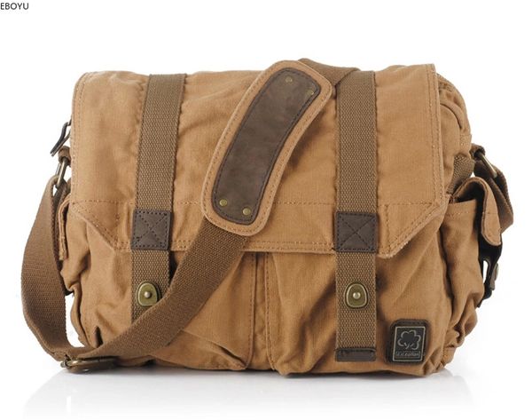 

eboyu урожай холст мода повседневная сумка сумка мужчины камера dslr плечо сумка