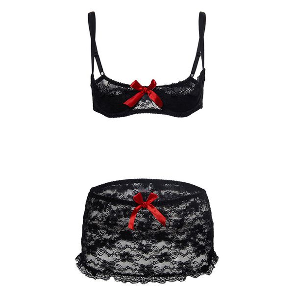 

2019 новое сексуальное женское белье горячая эротика кружева babydoll пижамы экзотический открытый бюстгальтер нижнее белье костюм открытая, Red;black