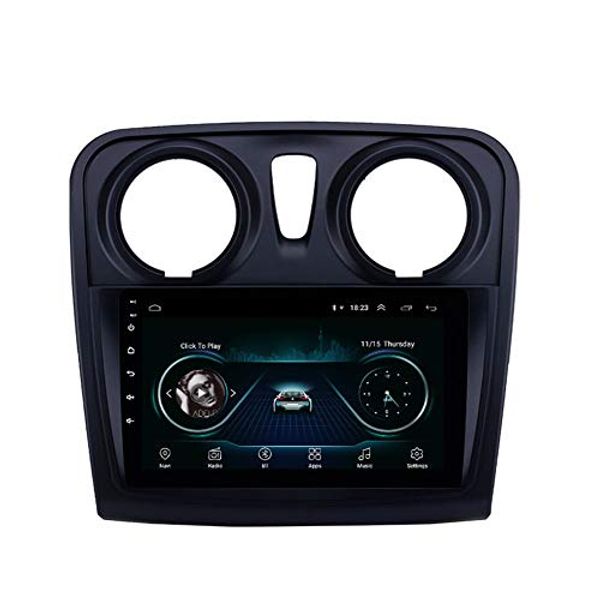 

hd touchscreen 9 inch android car video gps navigation multimedia for 2012-2017 renault dacia sandero with bluetooth aux support carplay