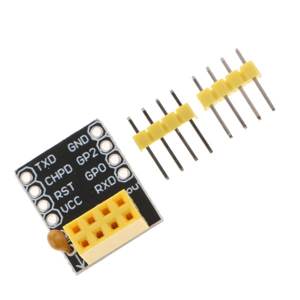 

1pcs esp-01 esp-01s esp8266 serial wifi model breakout uart breadboard module