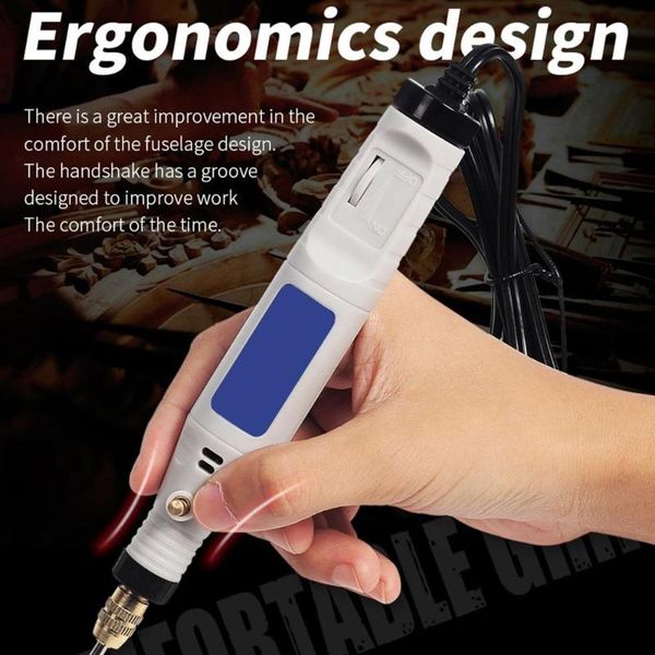 

100v-240v mini electric engraving pen set power tool accessories eu/us/au/uk 500a