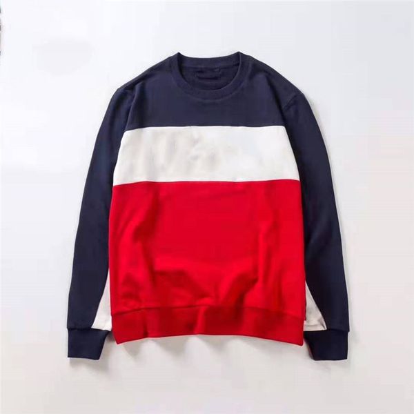 

мужская дизайнерская толстовка модный бренд свитер топы для мужчин женщин полосатый письмо печати толстовки толстовка с капюшоном высокого к, Black