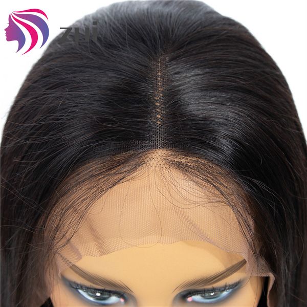 

straight lace front wig 13×4 lace front human hair wigs bob wig brazilian non remy brown lace wig, Black