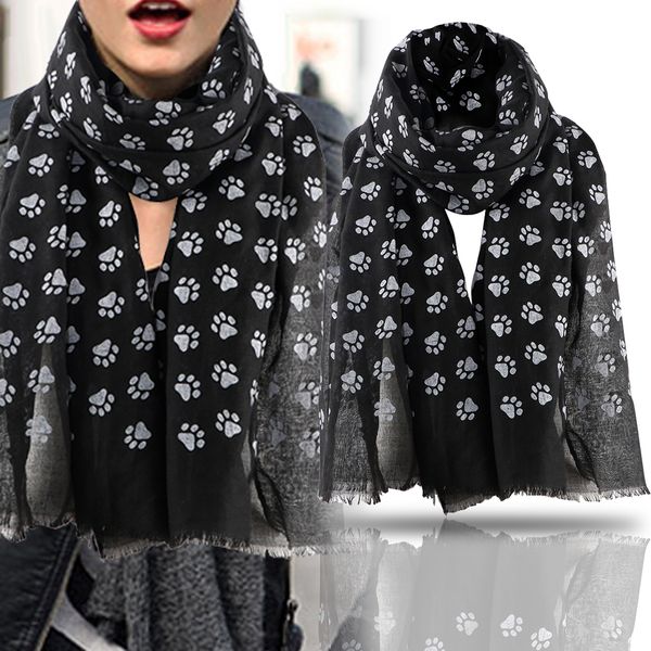 

autumn printed women scarf winter cute fashion daily gift dress up wrap soft casual ladies neck warmer outdoor scarfs, Blue;gray