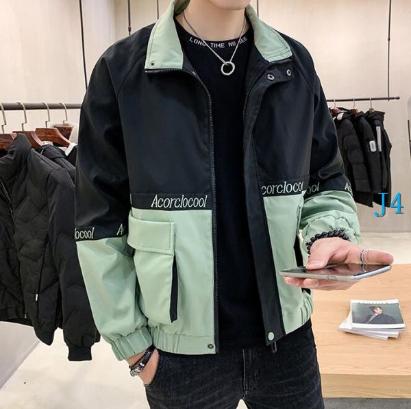 

autumn designer mens jacket with panelled pattern mens luxury jacket with zipper fashion new arrived mens jackets for men streerwear m-4xld, Black;brown