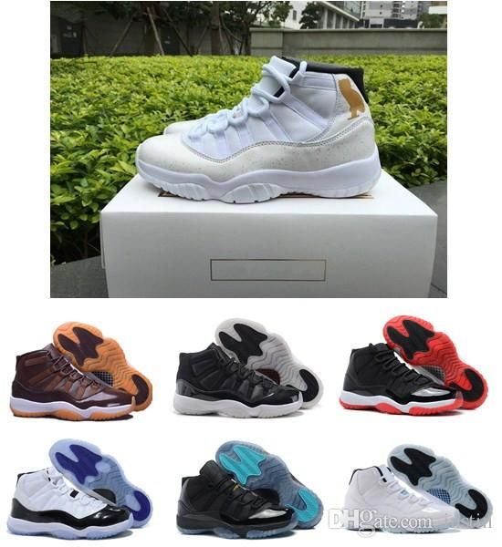 

новые высокие топы 11s space jams белые баскетбольные кроссовки olympic concord gamma blue varsity red navy gum, White;red