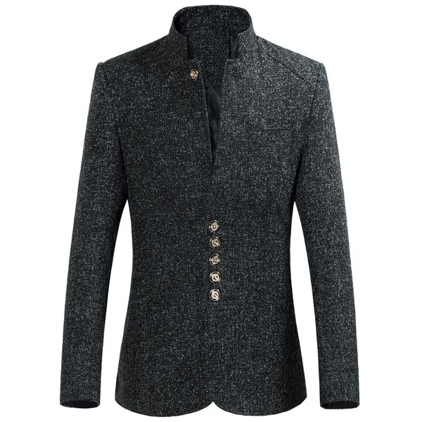 

m-4xl 2016 новый стиль высокого качества blazer мужчины стенд воротник slim fit bm01 мужчины blazer slim fit мужчина для terno мужчина для, White;black