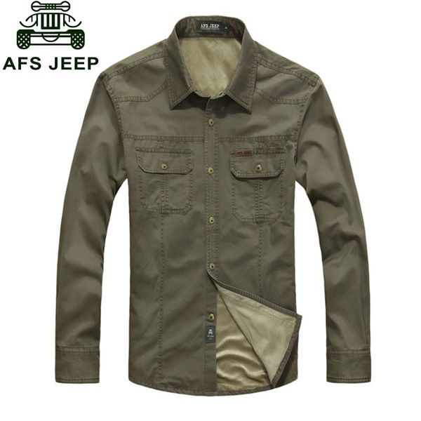

2017 ~3xl new winter men's slim fit warm dress shirts army green cotton plus size thicken fleece shirt men's casual long-sleeve, White;black