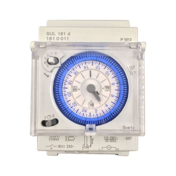 

analog mechanical timer switch 110v-220v 24 hours daily programmable 15min setting time switch relay sul181d hot