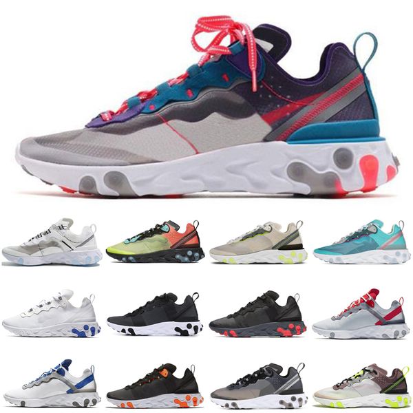 

react men women running shoes university red black green red orbit metallic gold comfortable foot feel sneakers shoes 36-45