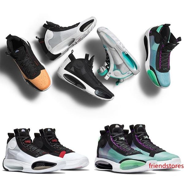 

2020 new jumpman xxxiv 34 eclipse blue void green white black red mens basketball shoes for 34s men's sports sneakers shoes