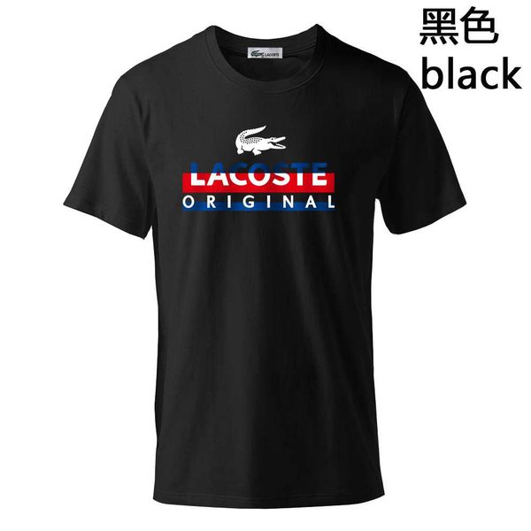 

2019 хлопок мужских дизайнер футболка с коротким рукавом хип-хоп вершина тройника высокого качества панк письмо печати бренд черной белым че, Gray