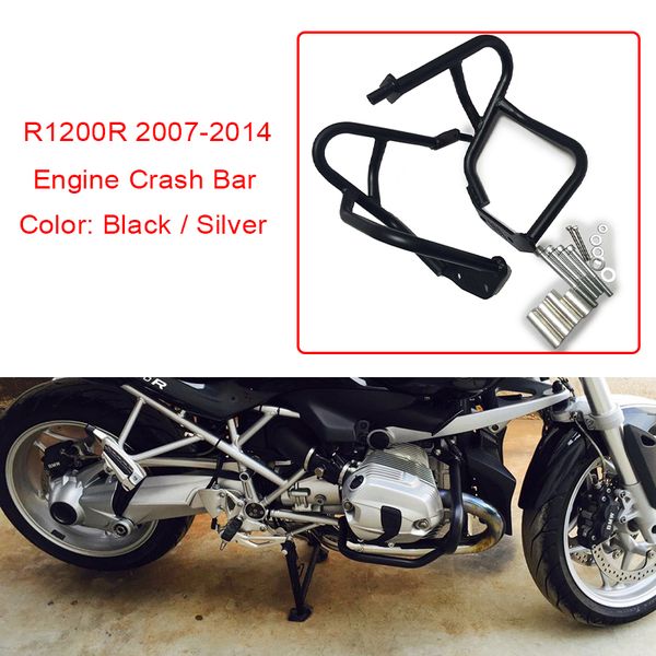 

for r1200r 2007-2014 2013 2012 2011 2010 r 1200 r engine crash bar protetive guard protector motorcycle bumpers accessories