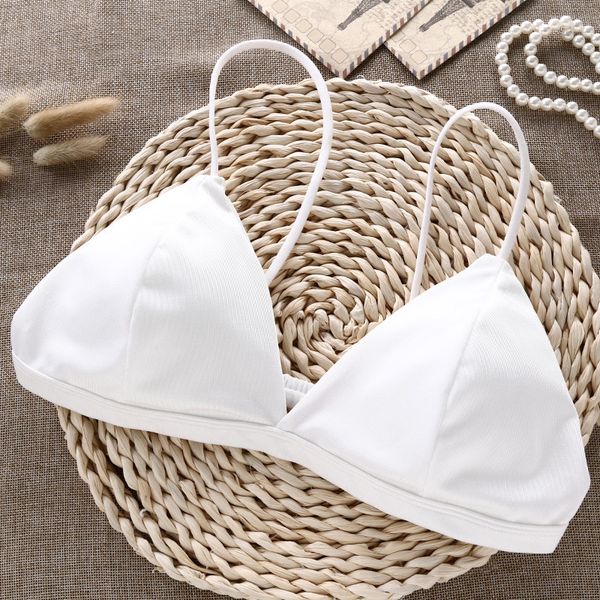 

seamless bra women underwears elegant bra small straps lingerie comfortable wire women summer back closure bras for women ette, Red;black