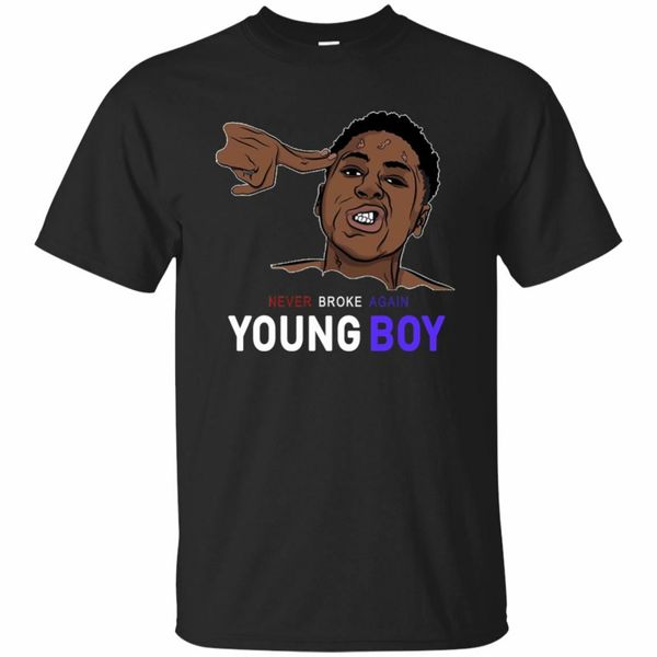 

youngboy с коротким рукавом черный флот никогда не нарушал again t-shirt men s-3xl streetwear бесплатная доставка, White;black