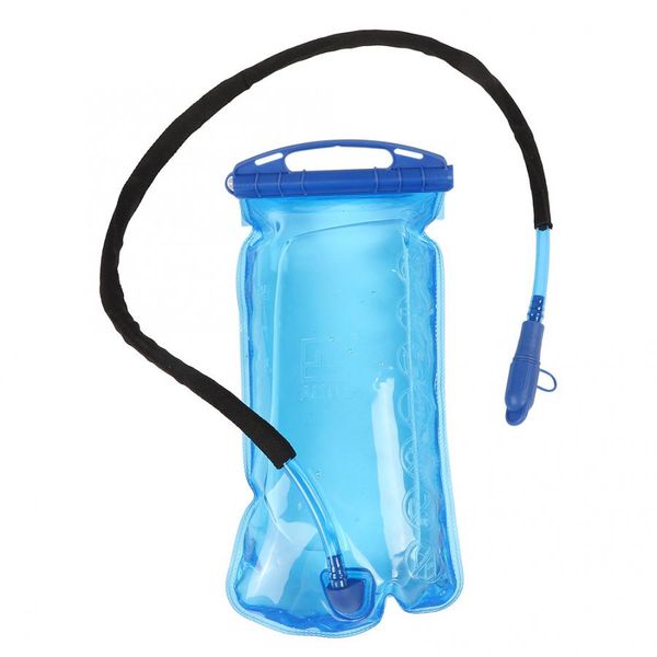 

2l portable outdoor sports wide mouth water bag drinking bag with straw for cycling water