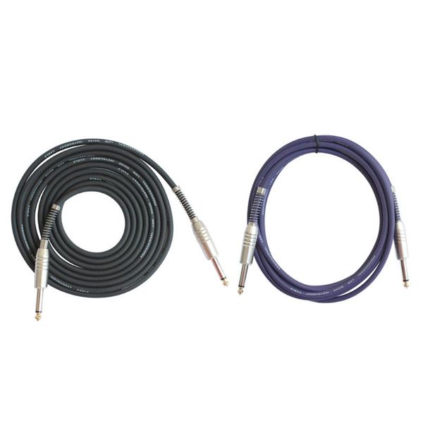 

3m electric guitar cable male to male 6.5mm plug line connector output wire