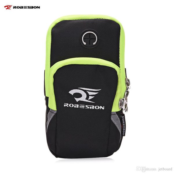 

robesbon running sports arm phone bag for 4 - 6 inch mobile not easy to fade, smooth surface, abrasive resistance