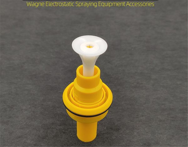 

manual electrostatic coating spray gun nozzle for wagner x1 electrode holder round nozzle electrostatic spraying