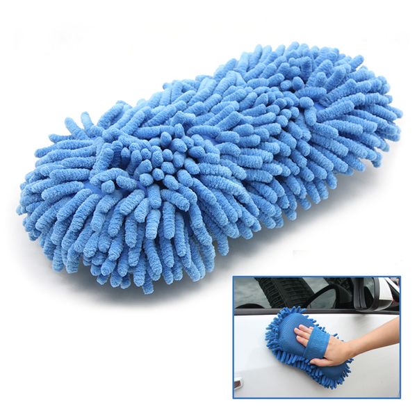 

car wash glove ultrafine fiber chenille microfiber auto drying mihome cleaning window washing car care detailing tool
