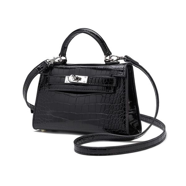 

designer bag palm print pu bag mini kelly bag ladies crossbody emma handbag official factory outlet 1002