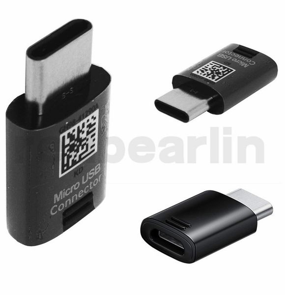 

usb 3.1 type c to micro usb converter adapter for samsung galaxy s8 s9 plus note 8 9 a8 android phone
