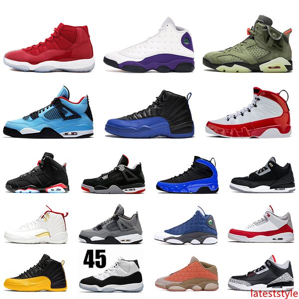 

jumpman basketball shoes fiba 12s game royal travis scott 6s bred 4s 13s 9s concord 11s tinker black cement trainers sneakers