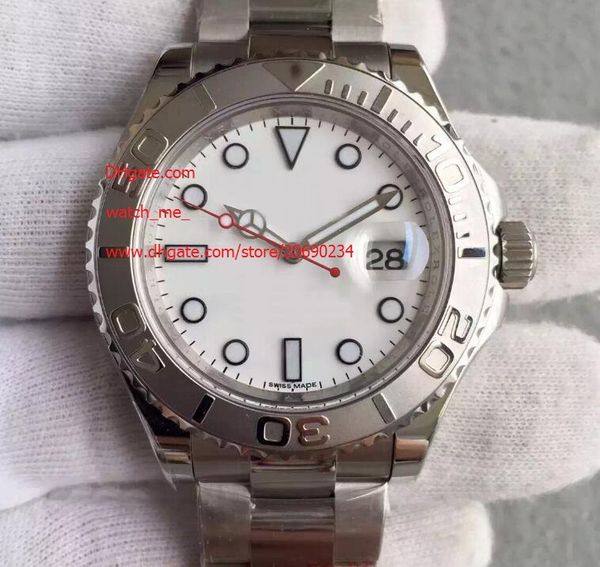 

40mm 116622 blue luminescent stainless steel asia 2813 movement automatic mens watch men's watches white dial, Slivery;brown