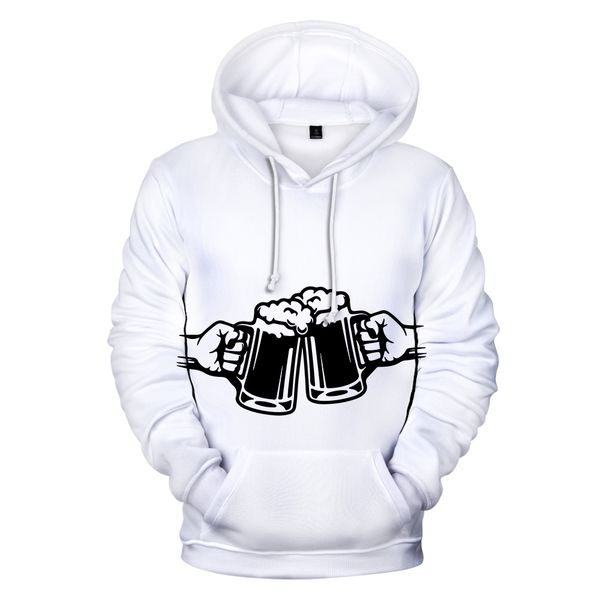 

to yellow 3d hoodies beer men/women/kids sweatshirts beer popular autumn 3d long sleeve pullovers fashion casual, Black