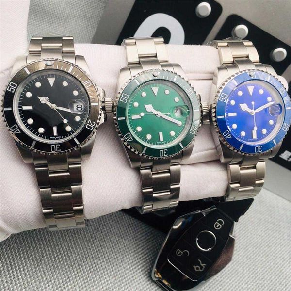 

watch for mens designer watches 40mm luminous automatic mechanical movement self-winding wristwatches orologio di lusso, Slivery;brown