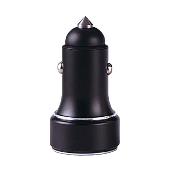 

1* new car mobile phone charger 3.4a fast charge dual usb led digital display uk