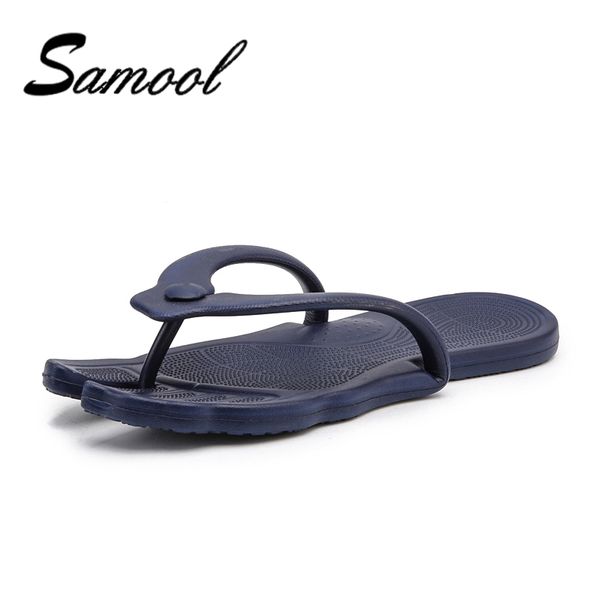 

easy carry plus size 45 travel folding flip flop light beach men's slippers summer casual slippers colorful slides mujer rx5, Black