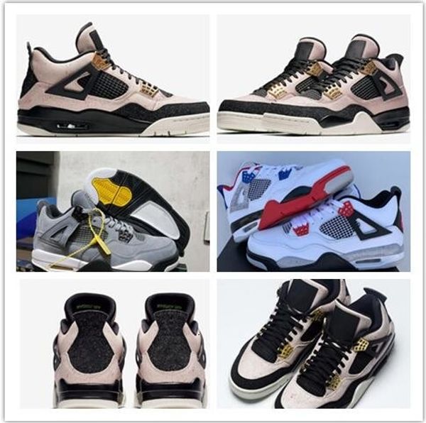 

новое прибытие jumpman 4 iv мужские ботинки баскетбола горячего сбывания хорошее качество 33s черный белый порошок тренеры спортивные кроссо