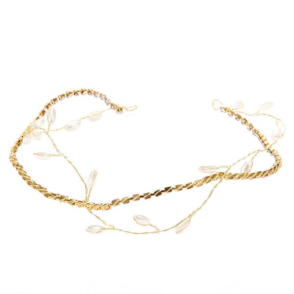 

bridal hairband pearl hair band headpiece headwear bride wedding accessories