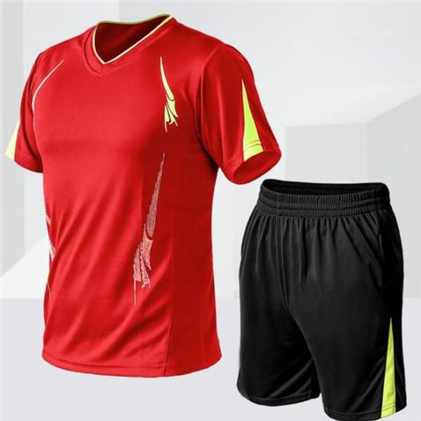 

2pcs sets tenagers sports clothe 9xl mens fitness quick drying suits summer sprots outdoor running trucksuits males breathable oversize