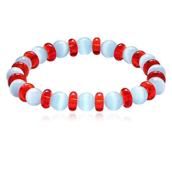 

cute cat-eye stone elastic bracelet jewelry 2019 fashion gift for women, Black