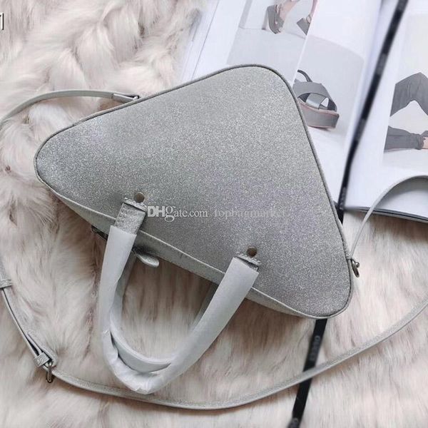 

щепка большого треугольника бренд дизайнера мода роскошных женской сумки плечо женщин сумка кроссбоди размер: 31x18cm горячей продажа беспла