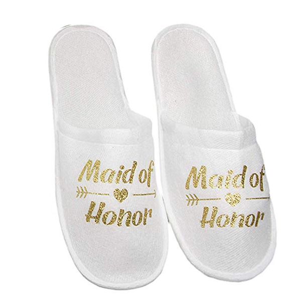 

disposable l portable multipurpose breathable travel party spa soft universal slippers white stamping easy matching, Black
