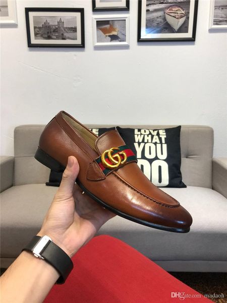 

20wn 2020 size 38-48 men loafer red bottoms dress shoes party luxury social designers wedding men formal shoes yetc8, Black