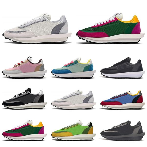 

sacai ldv вафельный daybreak мужские кроссовки повседневная обувь тройной черный белый розовый зеленый мужчины женщины спорт кроссовки разме