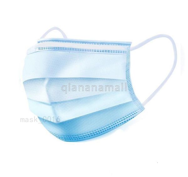 

фото одноразовые в mask 3 слоя ушной блокировка туман haze через маску 1pcs взрослые синей пыль лица