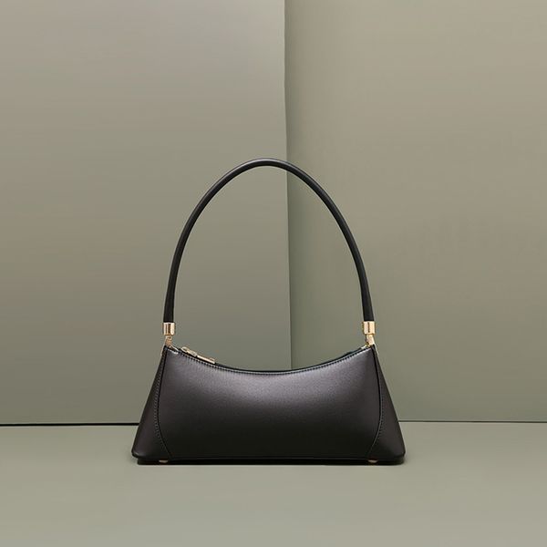 

women baguette bag genuine leather handbags purses wallet brand totes designer luxury shoulder bags elegant evening bag