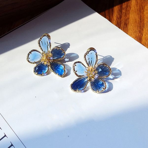 

round flower earrings ring women party / wedding jewelry earring christmas decorations