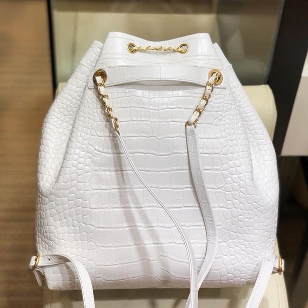 

brand designer fashion bucket bag ladies backpack handbag wallet craft real leather dhl ing