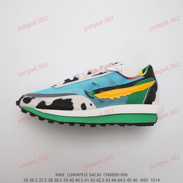 

xshfbcl progettista shoes ldv waffle men running shoes women jerry's x sacai x ldv waffle daybreak mens trainers fashion sports sneaker, Black