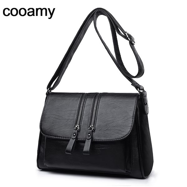 

women's shoulder bags pu leather handbags tote all-match crossbody handle bags shell messenger bag t200428