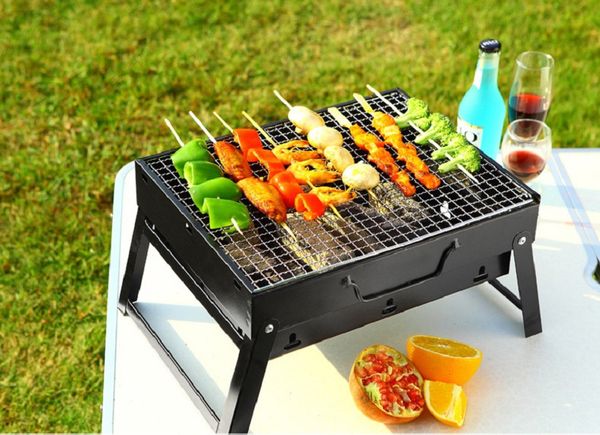 

барбекю гриль портативный мини литой антипригарный газовый гриль кастрюля рафинированное железо черная плита барбекю многоразовые инструмент