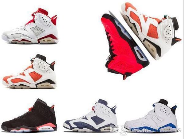 

2019 basketball shoes 6 6s mens shoe unc 3m black cat infrared 23 carmine maroon oreo sports sneakers size us 7-13
